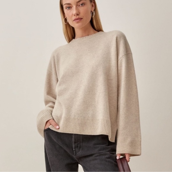 Reformation Enda Wool Sweater - Picture 1 of 10